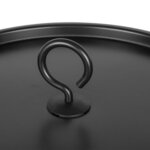 Bo-Camp Table d'appoint de camping Palmetto 45x44 cm Acier