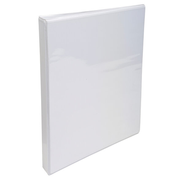 Classeur personnalisable Kreacover A5 2 anneaux 20 mm en D Dos de 33 mm Blanc x 10 EXACOMPTA