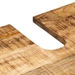 vidaXL Ensemble de meubles de bain 2 Pièces bois massif de manguier brut