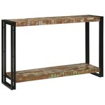 vidaXL Table console 120 x 33 x 75 cm bois de récupération massif