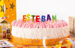Bougies d'anniversaire esteban et ethan