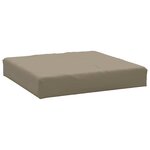 vidaXL Coussin de palette taupe 60x60x9 5 cm tissu oxford
