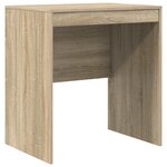 vidaXL Bureau avec rangement 2 Pièces Chêne Sonoma 70 x 50 x 76 cm