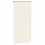 vidaXL Store enrouleur occultant blanc cassé 70x130cm largeur du tissu