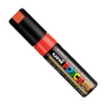 Marqueur Posca Orange fluo PC8K Pointe large biseautée