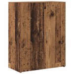 vidaXL Cabinet de Bureau Bois ancien 60 x 32 x 77.5 Bois d'ingénierie