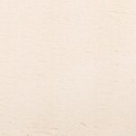 vidaXL Tapis HUARTE à poils courts doux et lavable beige Ø 160 cm