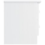 vidaXL Table de chevet ALTA blanc 41x35x41 cm bois de pin massif