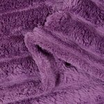 vidaXL Couvertures à jeter 6 Pièces Violet 200 x 150 cm Toison