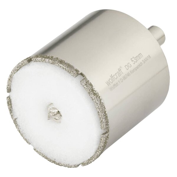 Wolfcraft scie cloche diamantée ceramic 53 mm 5929000