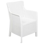 vidaXL Fauteuil Blanc PP
