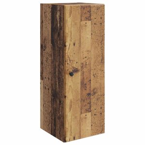 vidaXL Armoire Murale 33 x 34 5 x 90 cm Bois d'ingénierie Bois ancien