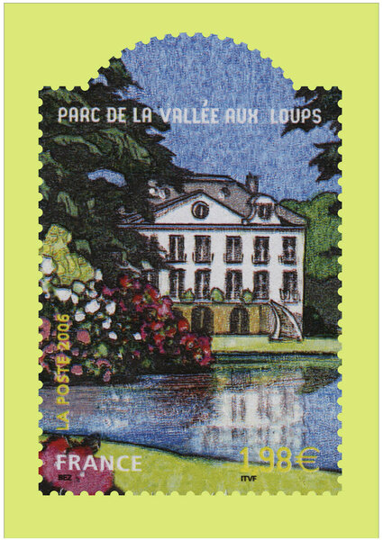 Carte postale prétimbrée - Parc de la Vallée aux Loups - International