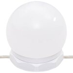 vidaXL Coiffeuse avec LED Chêne fumé 86 5x35x136 cm