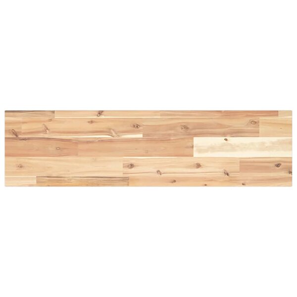 vidaXL Dessus de table 100x20x2 cm rectangulaire bois massif d'acacia