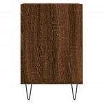 vidaXL Meuble TV Chêne marron 100x35x55 cm Bois d'ingénierie