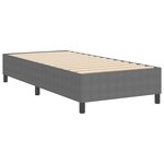 vidaXL Cadre de lit plateforme Gris clair 80 x 200 cm