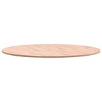vidaXL Dessus de table Ø90x1 5 cm rond bois massif de hêtre