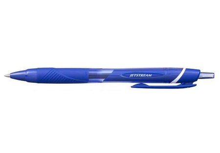 stylo Roller Jetstream Mix SXN150C Rétract. Grip Pte Fine 0,7mm Bleu UNI-BALL