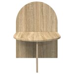 vidaXL Table de chevet Chêne Sonoma 48 x 49 x 65 cm Bois d’ingénierie