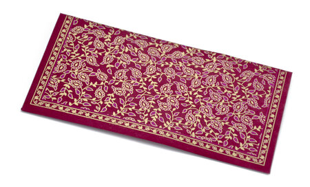 PAPERTREE TAJ Lot de 5 Enveloppes cadeau 19x10 cm - Bordeaux