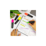 Surligneur Rechargeable Job Pte Biseau 1-5 mm Assorti Pochette 6 SCHNEIDER