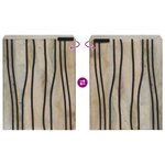 vidaXL Meuble de Lavabo de Salle de Bain Blanc 38 x 33 5 x 48 cm