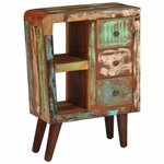 vidaXL Buffet 55x30x80 cm bois massif de récupération