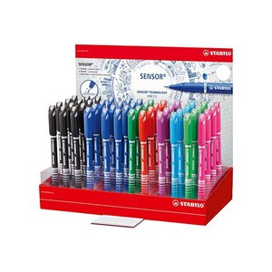Présentoir x 48 stylos-feutres SENSOR STABILO