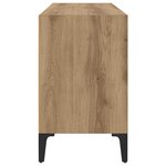vidaXL Meuble TV Marron 69.5 x 30 x 50 cm Bois d'ingénierie
