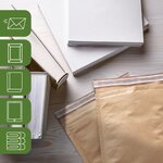 Pack and Move - Lot 120 enveloppes à bulles kraft - 30 x 21 cm - Expédition facile - Ultra renforcée - Opaque