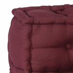 vidaXL Canapé modulaire 2 Pièces Marron 70 x 70 x 56 cm tissu