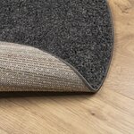 vidaXL Tapis shaggy PAMPLONA poils longs moderne anthracite Ø 160 cm