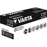 Pile bouton v317 (sr62) 1 55 volt varta