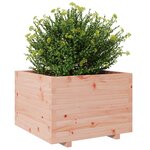 vidaXL Jardinière 70x70x49 5 cm bois massif douglas