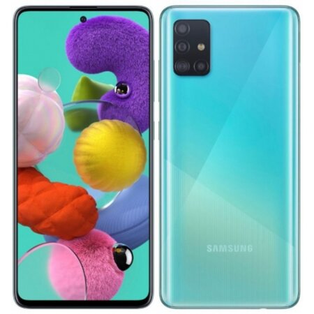 Samsung galaxy a51 dual sim - bleu - 128 go - parfait état