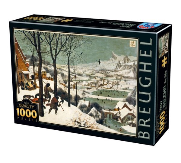 Puzzle Brueghel Le Vieux Chasseurs dans la Neige 1000 pieces