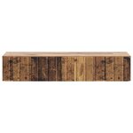 vidaXL Table d'appoint murale Bois ancien 87 5 x 34 5 x 17 cm