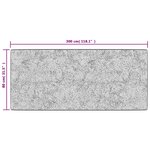 vidaXL Tapis lavable antidérapant 80x300 cm Multicolore