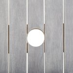 vidaXL Ensemble à manger de jardin 9 Pièces Bois d'acacia Gris