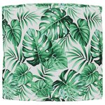 vidaXL Coussin pour assise de palette Motif de feuille 80 x 80 x 12 cm