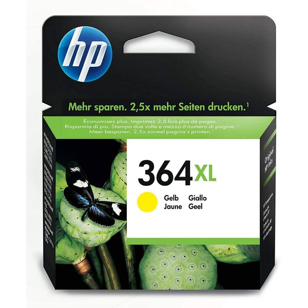 Hp 364xl (cb325e) - cartouche jet d'encre jaune de marque hp n°364xl / cb325ee