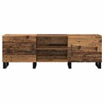 vidaXL Meuble TV Bois Ancien 150 x 30 x 50 cm Bois d'ingénierie