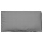 vidaXL Coussin pour assise / dossier de palette Gris 120 x 60 x 12 cm