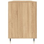 vidaXL Bureau chêne sonoma 140x50x75 cm bois d'ingénierie