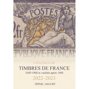 Catalogue de cotation maury timbres de france 2022-2023