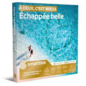 SMARTBOX - Coffret Cadeau À deux c'est mieux - Échappée belle - Multi-thèmes