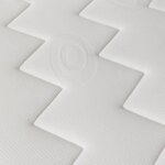 Banquette clic clac 3 places - Matelas 17 cm - Tissu gris clair - 199 x 96 x 103 cm - CHLoe