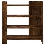 vidaXL Buffet chêne fumé 73 5x35x75 cm bois d'ingénierie