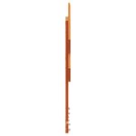 vidaXL Tête de lit cire marron 100 cm bois massif de pin